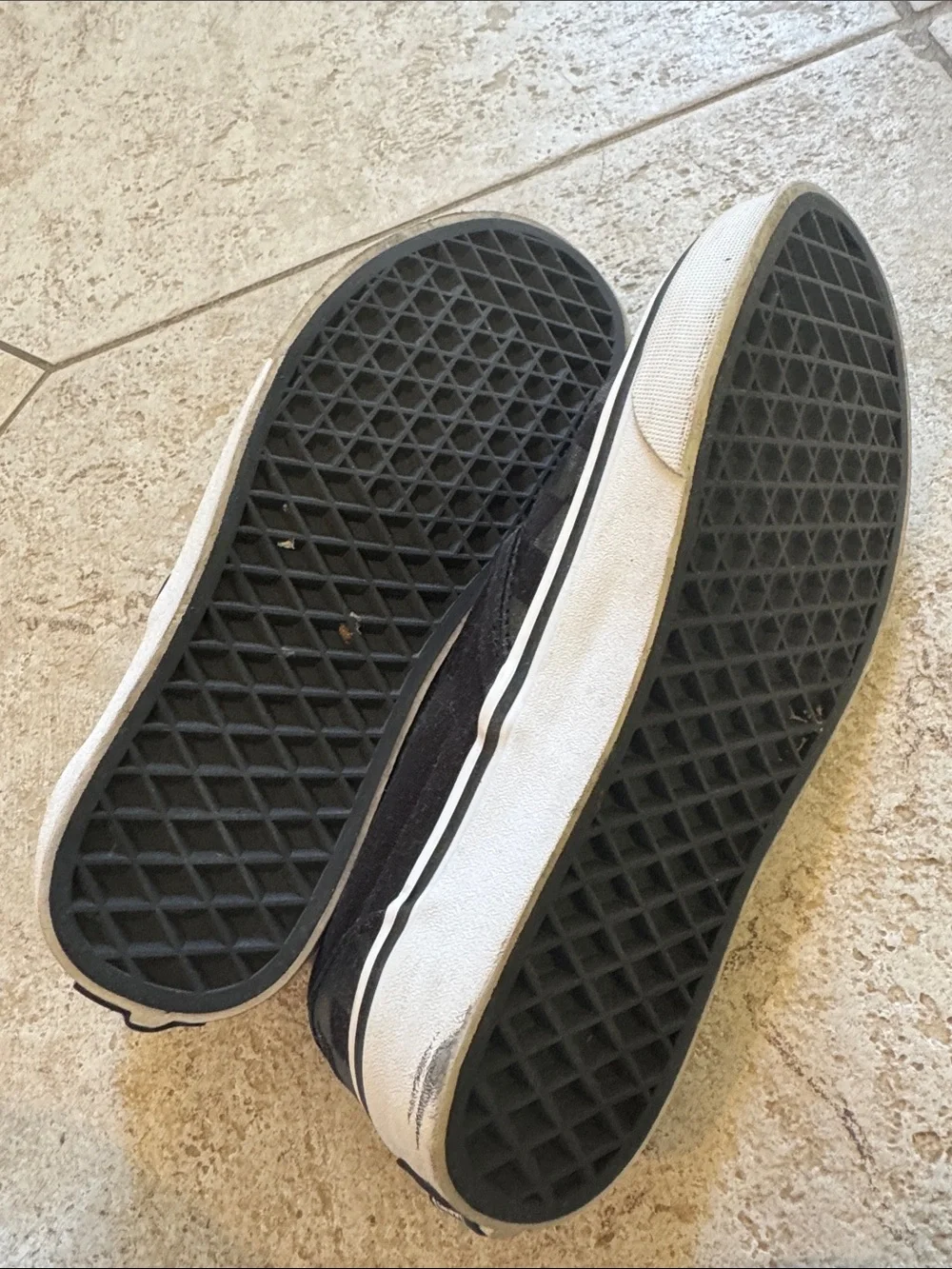Vans women’s Slip-On Checkerboard Shoes - Black
